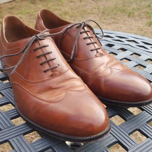 Johnston and Murphy Wingtip Oxford Brown Size 10M